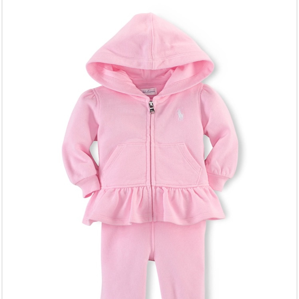 Ralph Lauren Hoodie and Pant Set NWT